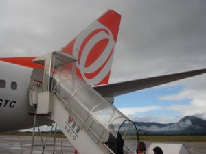 Primeira viagem de avião
