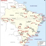 Mapas de aeroportos do Brasil e do mundo