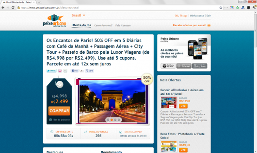 Compras coletivas de viagem - Peixe Urbano Compras coletivas de viagem - Peixe Urbano