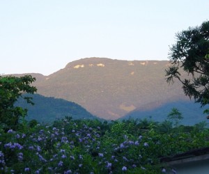 Nascer do Sol na Serra do Mar - Rodeio SC