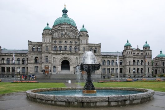 Esse é o edifício do Parlamento de Vancouver