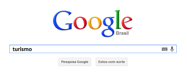 Google Trends e a palavra turismo