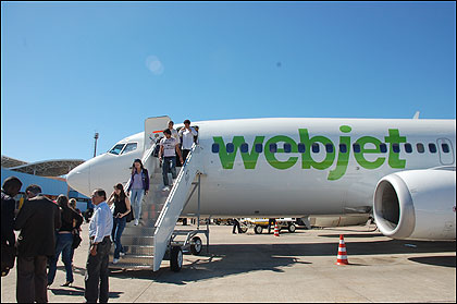Webjet pode assumir aviões da BRA Webjet pode assumir aviões da BRA
