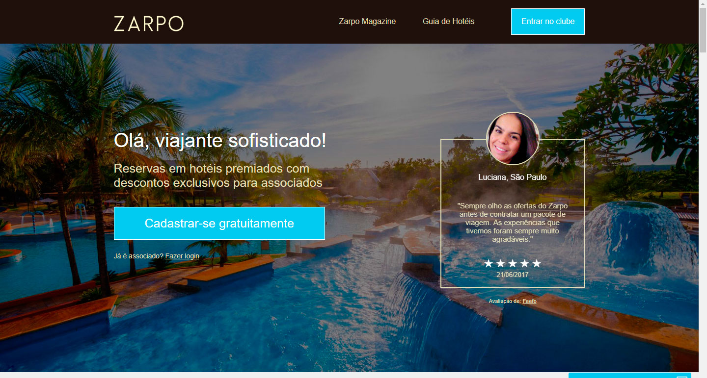 Site Zarpo