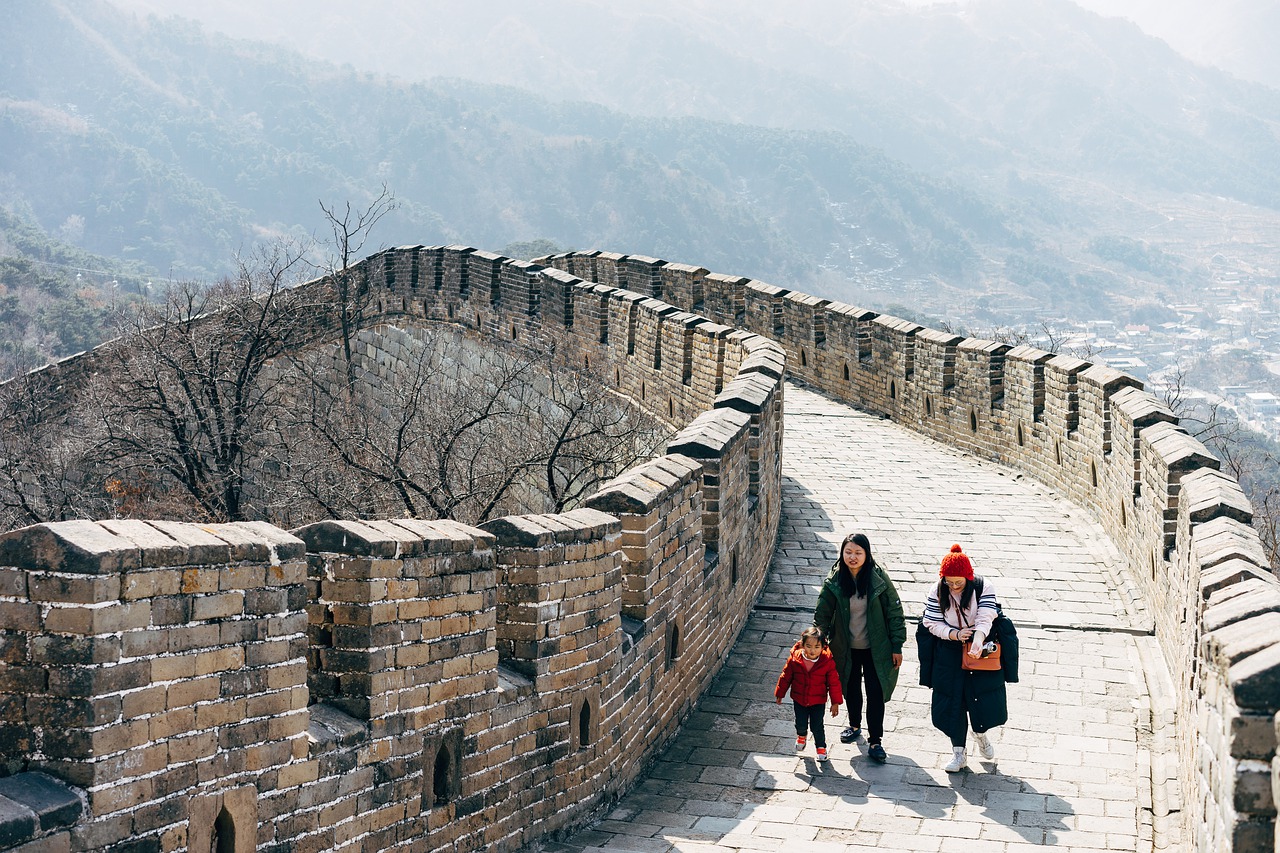 A Grande Muralha da China é uma das principais atrações de Pequim