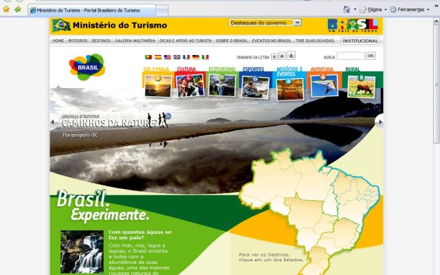 Sites guias de turismo