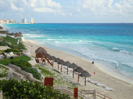Mar do Caribe - Cancún - México
