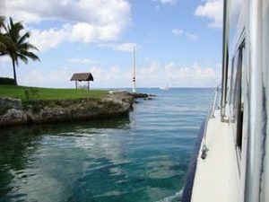 Passeio de barco em Cozumel - México