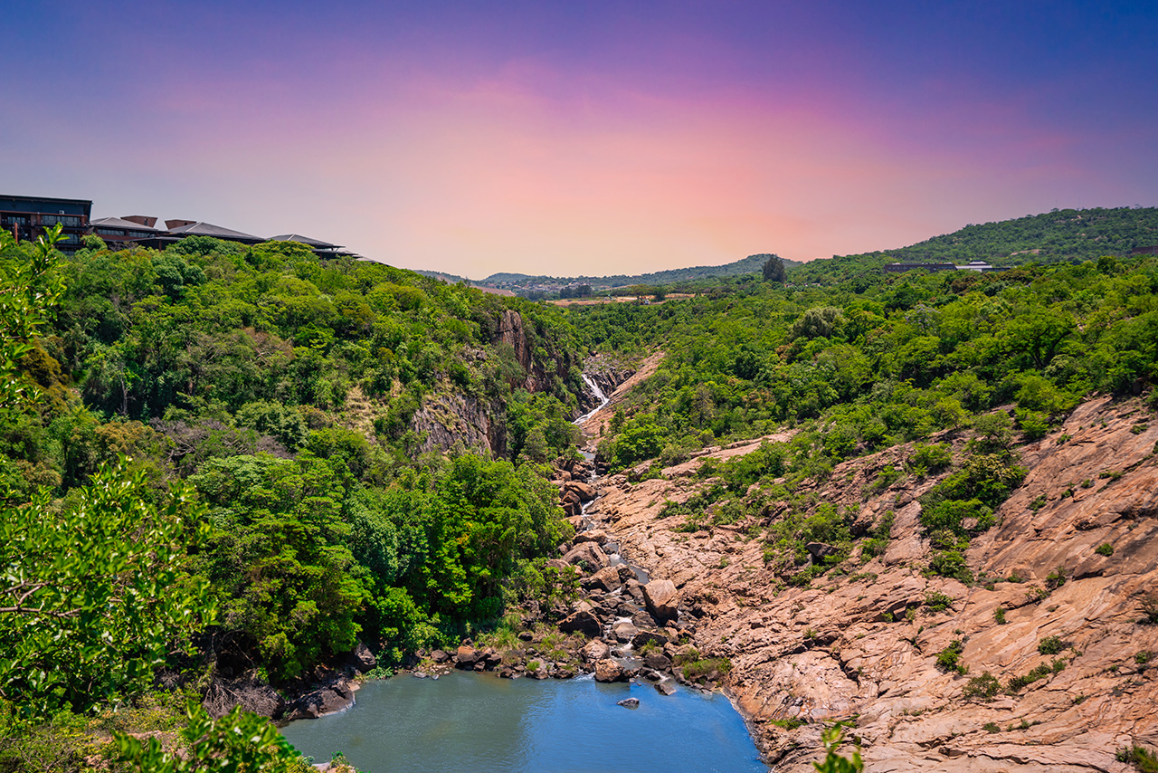 Linda imagem do Lowveld Botanical Gardens em Nelspruit na África do Sul