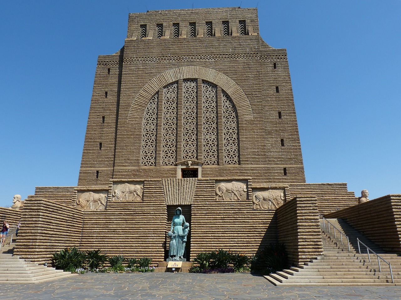 Esse é o monumento Voortrecker em Pretória na África do Sul