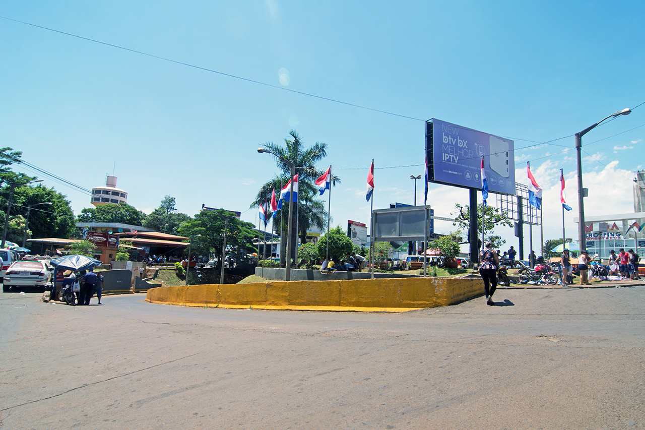 Praça em Ciudad del Este