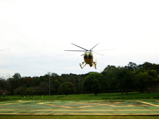 Passeio de helicóptero em Foz do Iguaçu