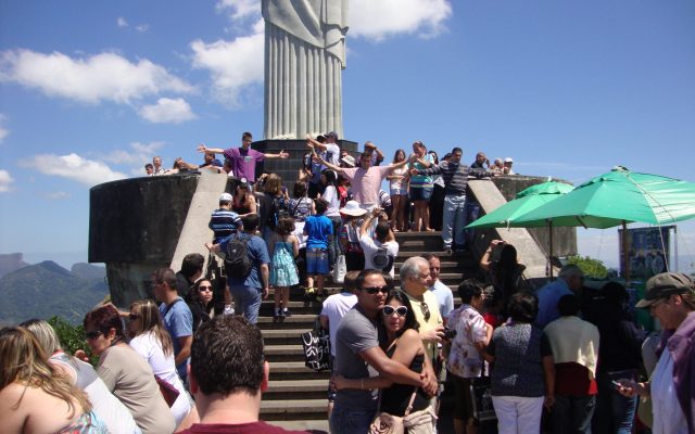 Turistas no Rio de Janeiro
