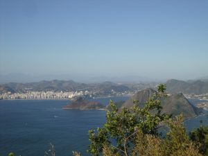 Vista do alto do Pão de Açúcar