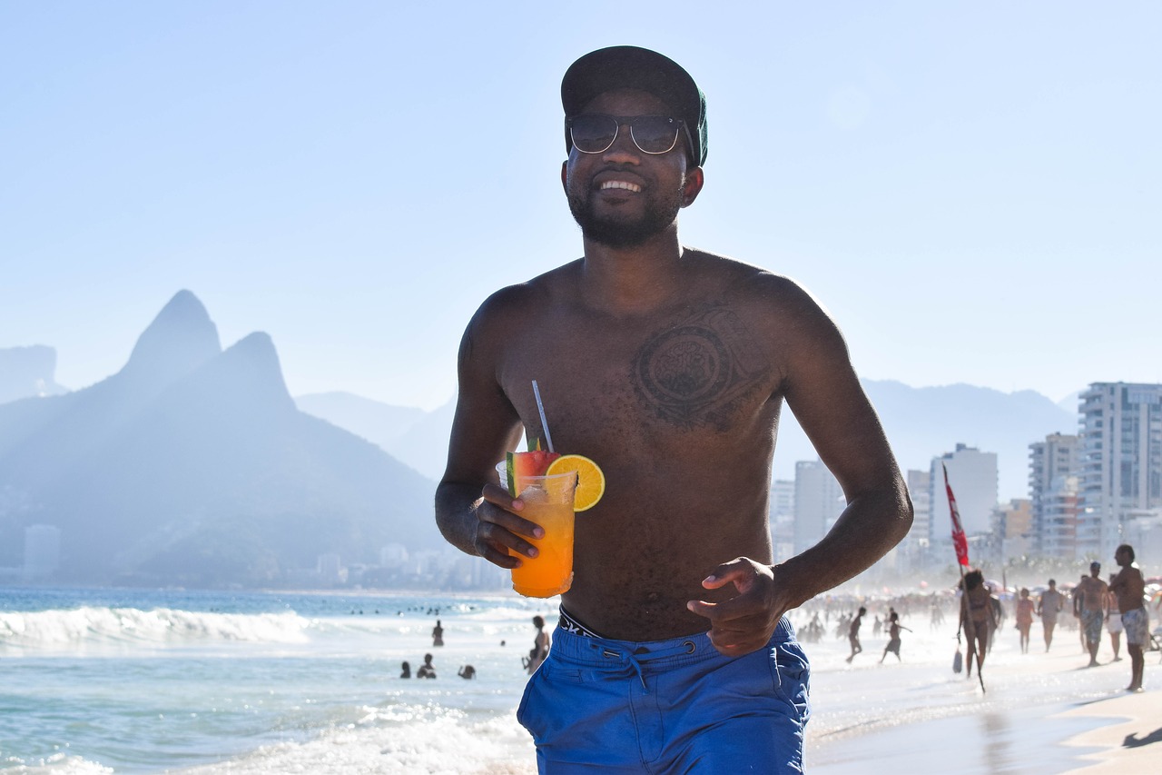 Caipirinha na Praia de Ipanema