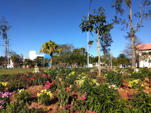 Vista do Parque Central de Timbó