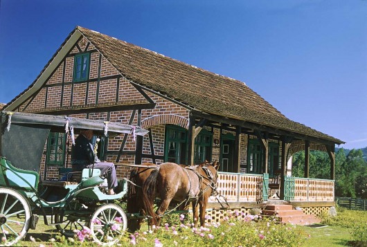 Casa enxaimel em Pomerode