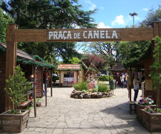 Praça principal - Canela - RS