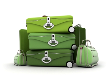 Bagagens para viagem