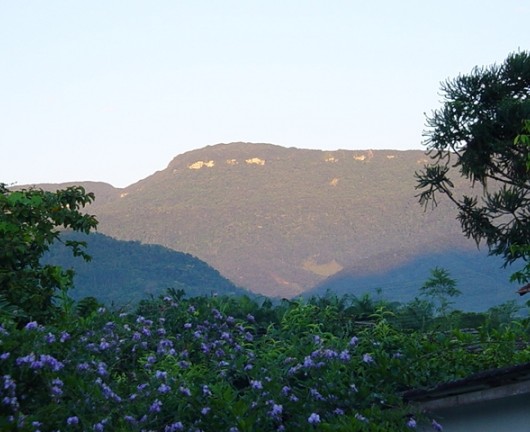 Nascer do Sol na Serra do Mar - Rodeio SC