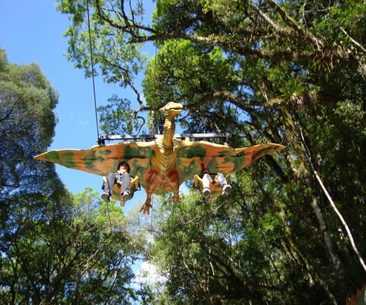 Pterodáctilo - Parque Terra Mágica Florybal - Canela - RS