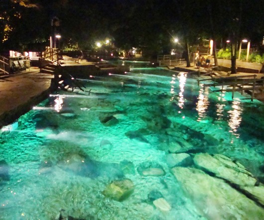 Águas termais - Parque das Fontes