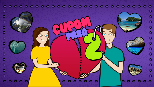 Concurso cultural Cupom para dois