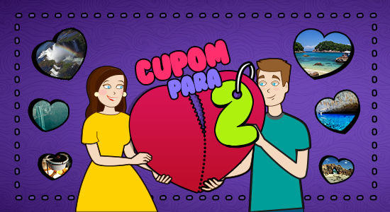 Concurso cultural Cupom para dois