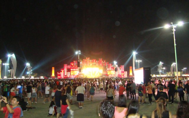 Palco Rock in Rio 2013