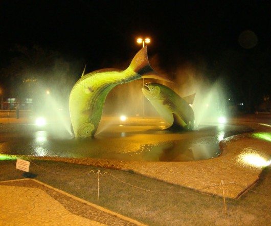 Praça do centro - Bonito - MS