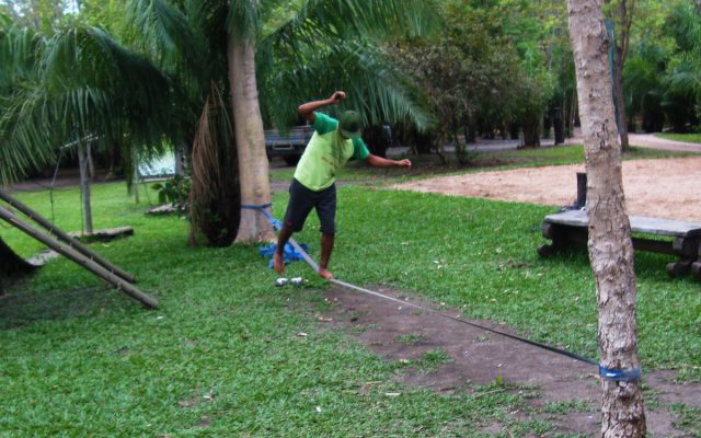 Slackline - Hotel Cabanas - Bonito - MS