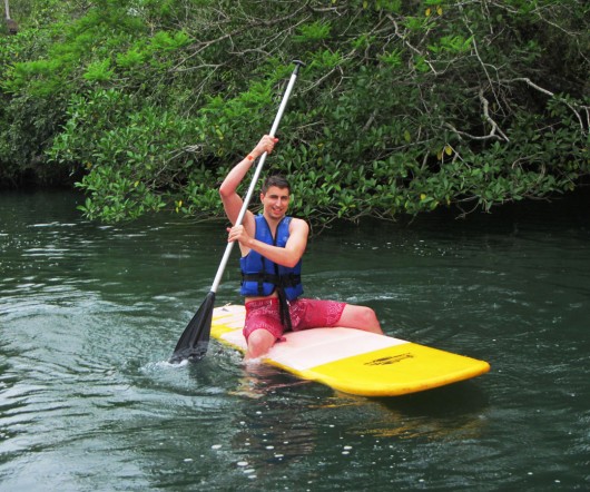 Começando o stand up paddle