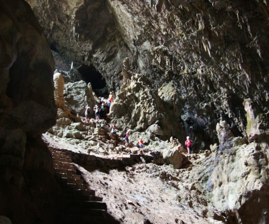 Subida - Gruta do Lago Azul