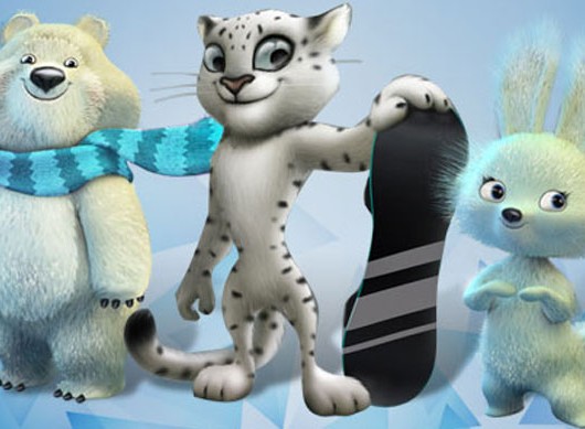 Mascotes de Sochi 2014