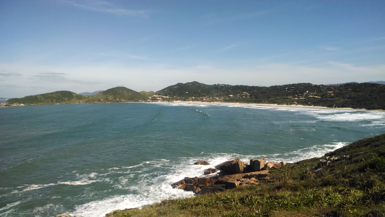 Vista da Praia do Rosa - Imbituba - SC