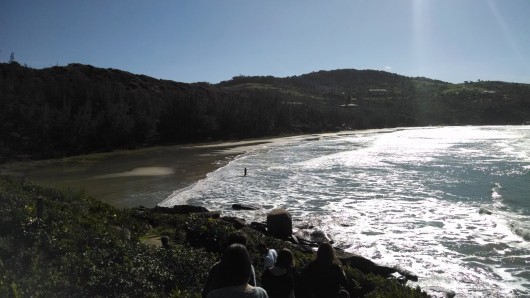 Vista da Praia Vermelha - Imbituba - SC