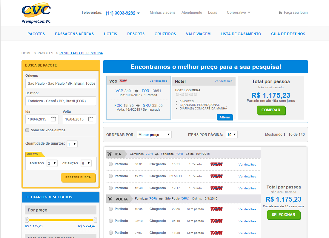 Fortaleza com 1 dia a menos