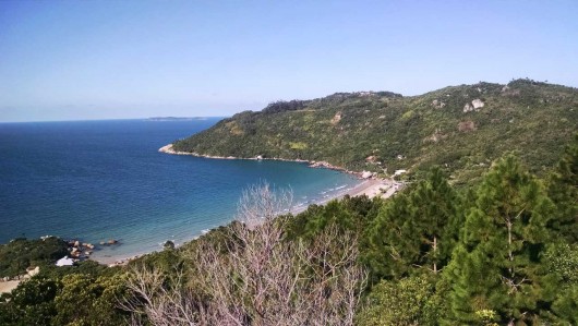 Paisagem trilha Morro do Macaco