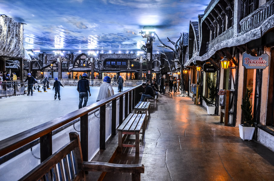 O Snowland é uma das principais atrações de Gramado