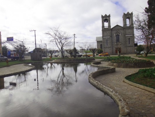 Praça e Igreja de São Joaquim - SC