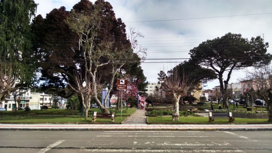 Praça João Ribeiro - São Joaquim - SC