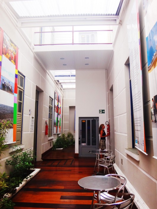 Espaço revitalizado Centro de Cultura de Aracaju