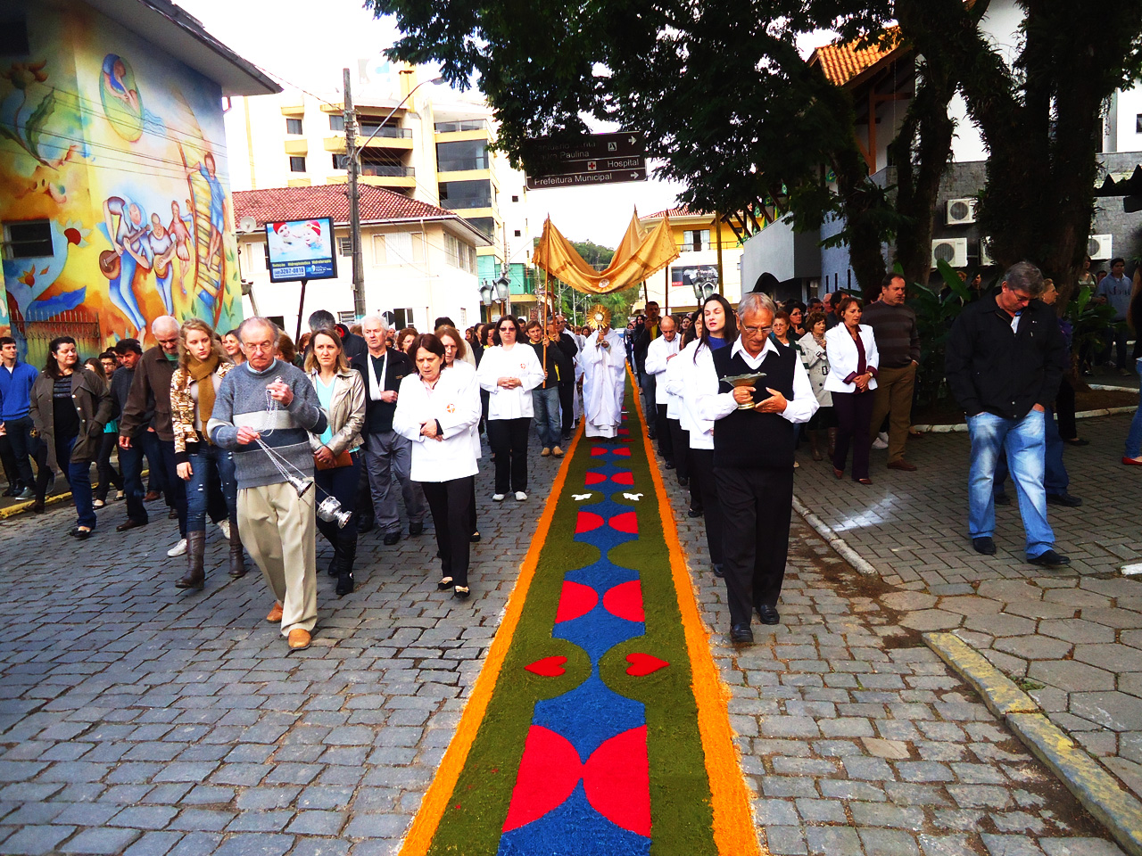 Nova Trento - SC - Procissão de Corpus Christi 2019