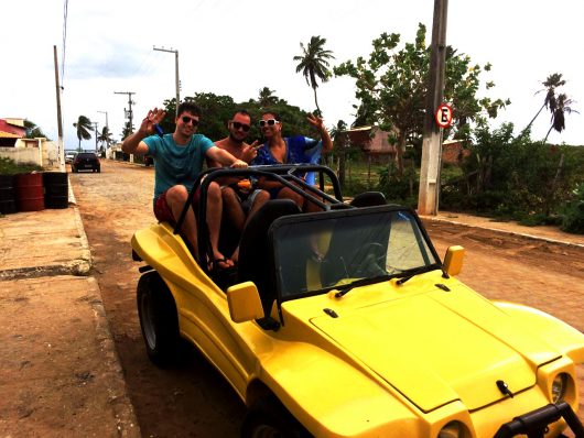 Passeio de buggy - Praia do Saco - Aracaju - SE