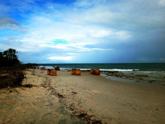 Ruínas Praia do Saco - Estância - SE