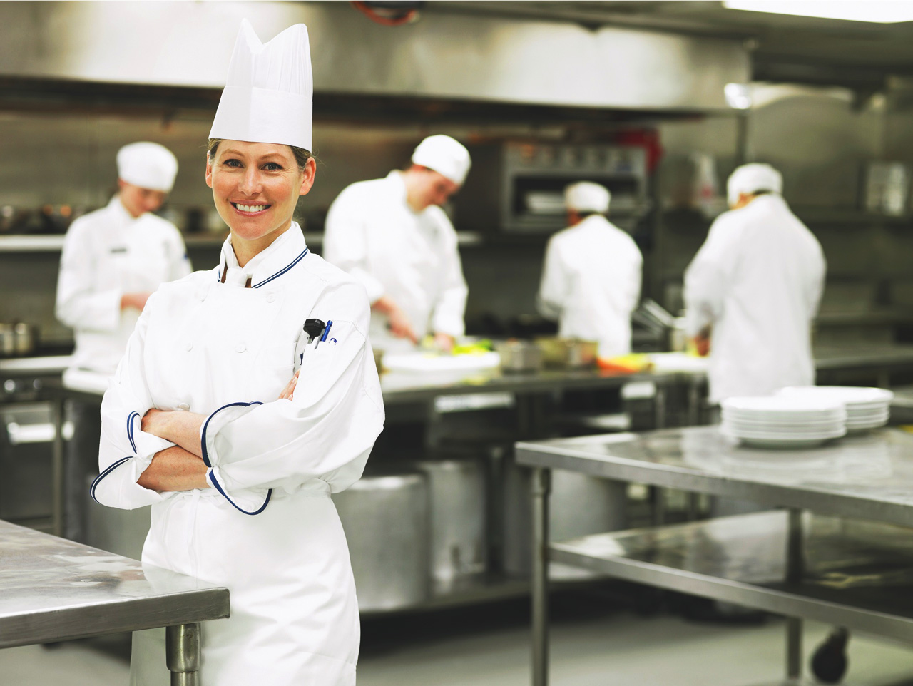 Chef de cozinha de restaurante