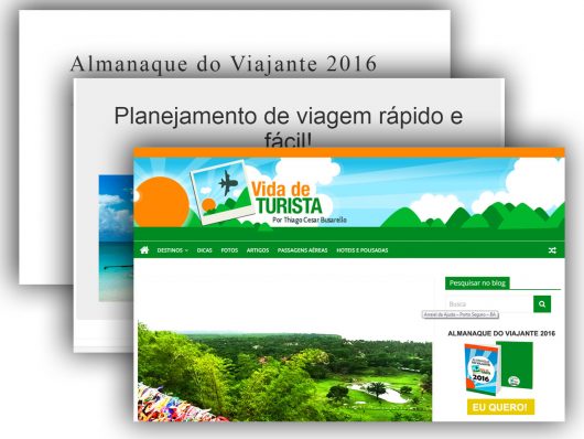 Repaginada do blog