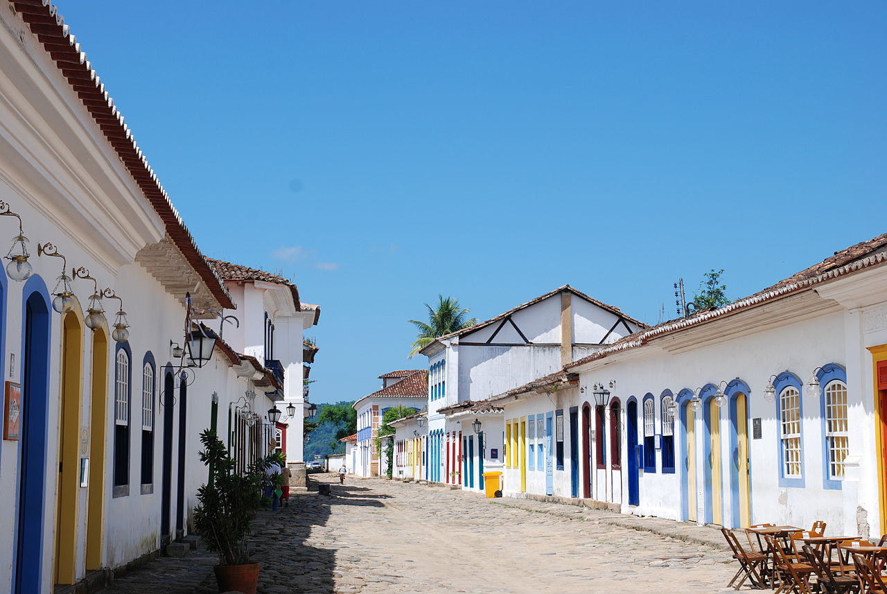 Esse é o Centro Histórico de Paraty