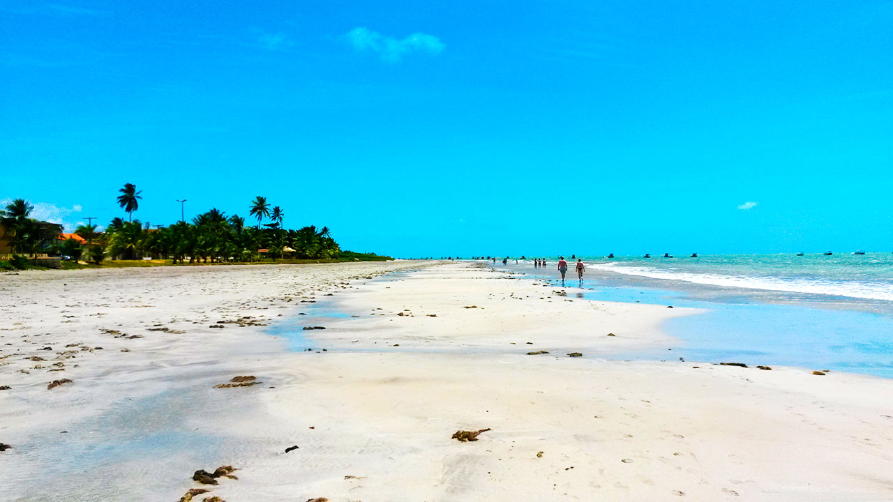 Passeio na Praia de Paripueira - Maceió - AL