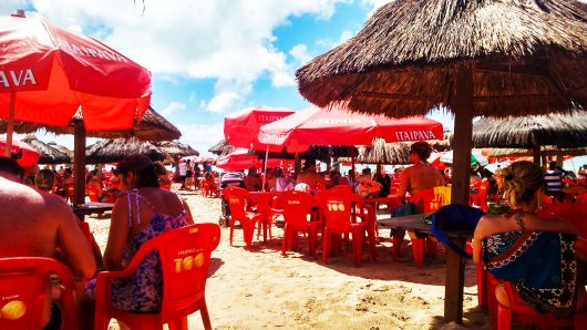 Restaurante Mar e Cia - Praia de Paripueira - Maceió - AL